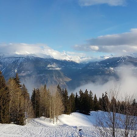 Appartement Clairiere Des Barzettes Avec Vue Magnifique Crans-Montana Zewnętrze zdjęcie